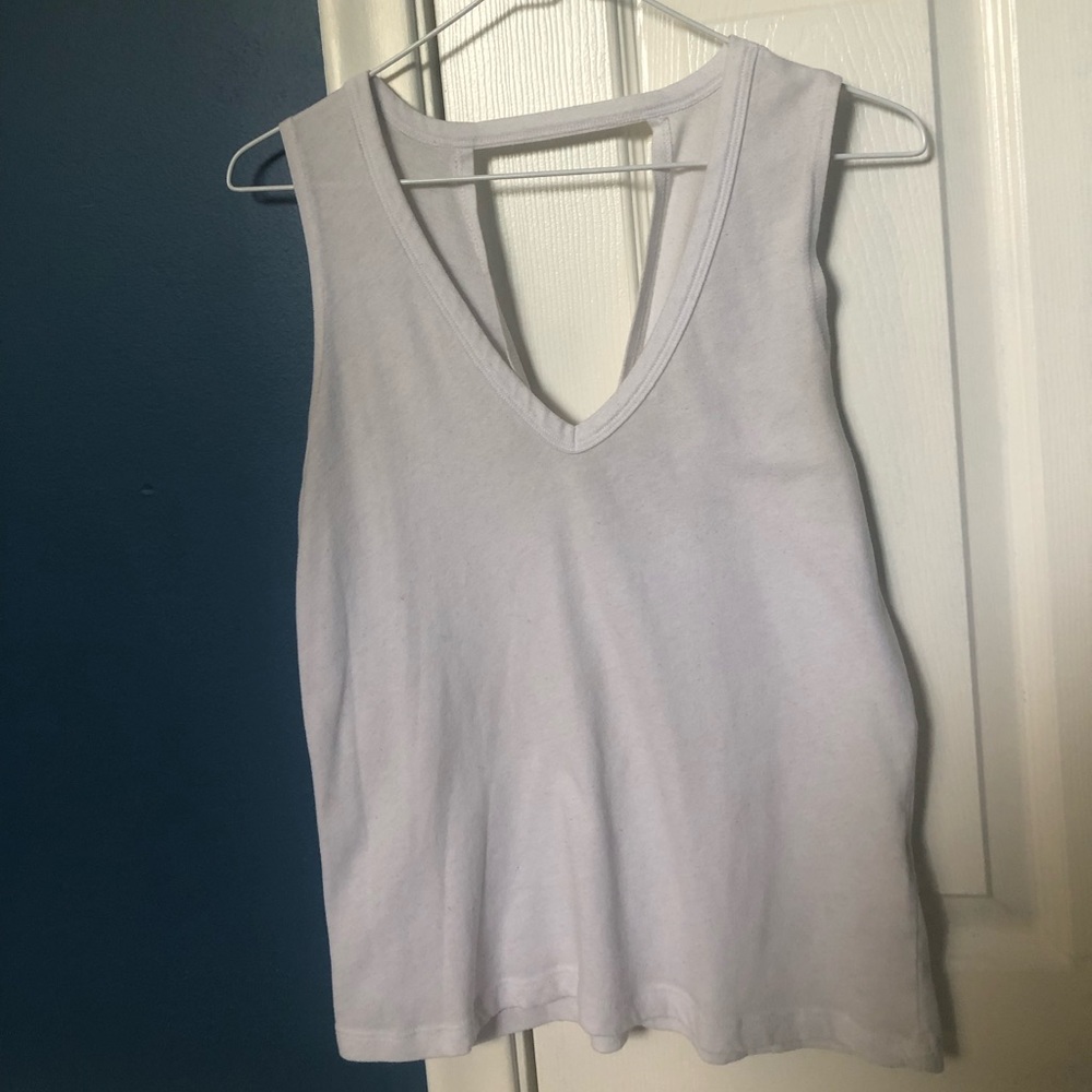 Beyond yoga tank- back detail